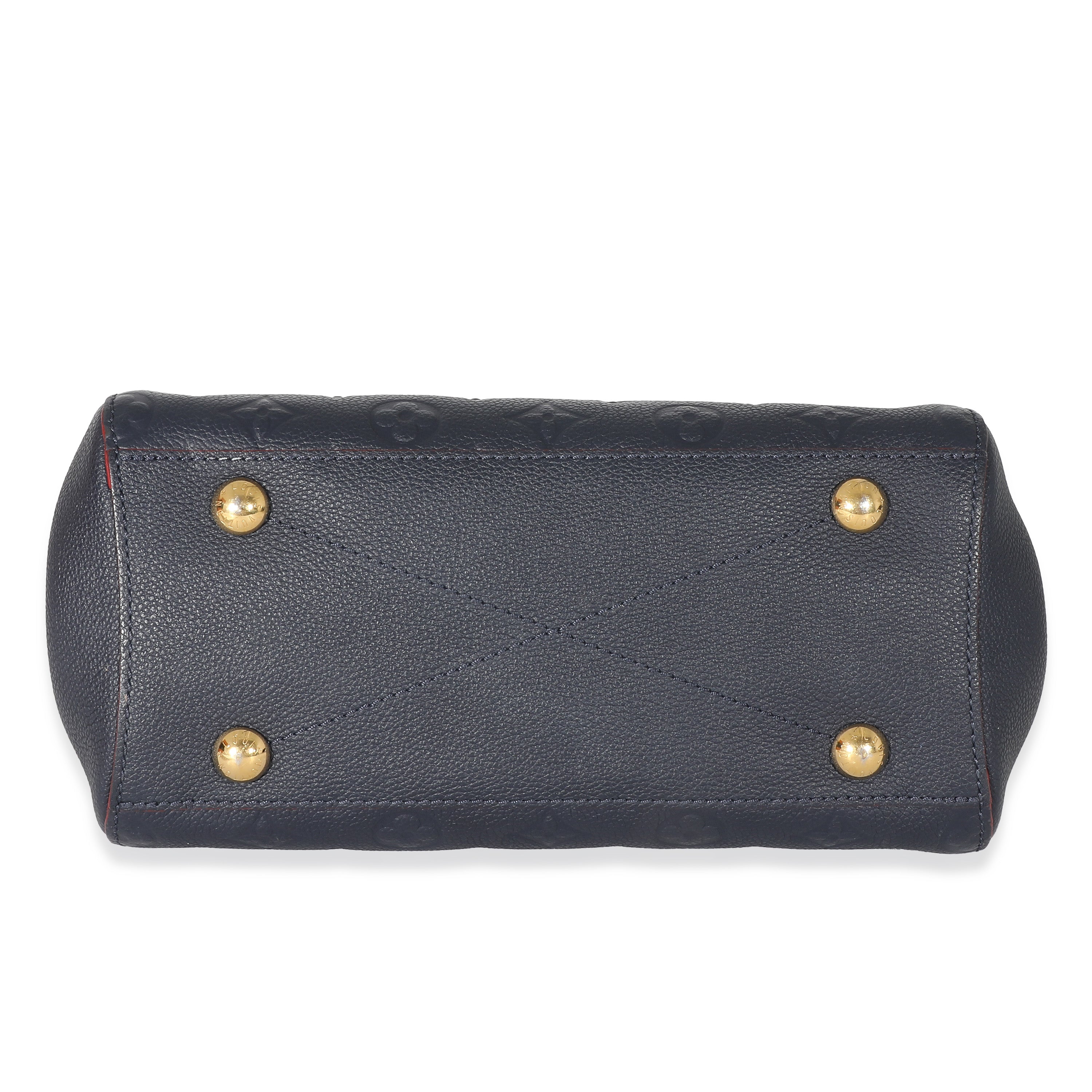 Louis Vuitton Louis Vuitton Marine Rouge Monogram Empreinte Montaigne BB