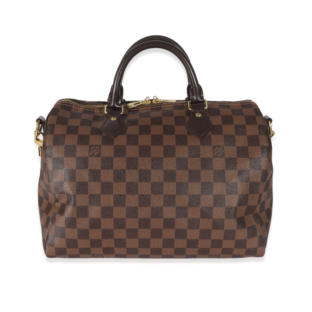 Louis Vuitton Louis Vuitton Damier Ebene Canvas Speedy Bandoulière 30