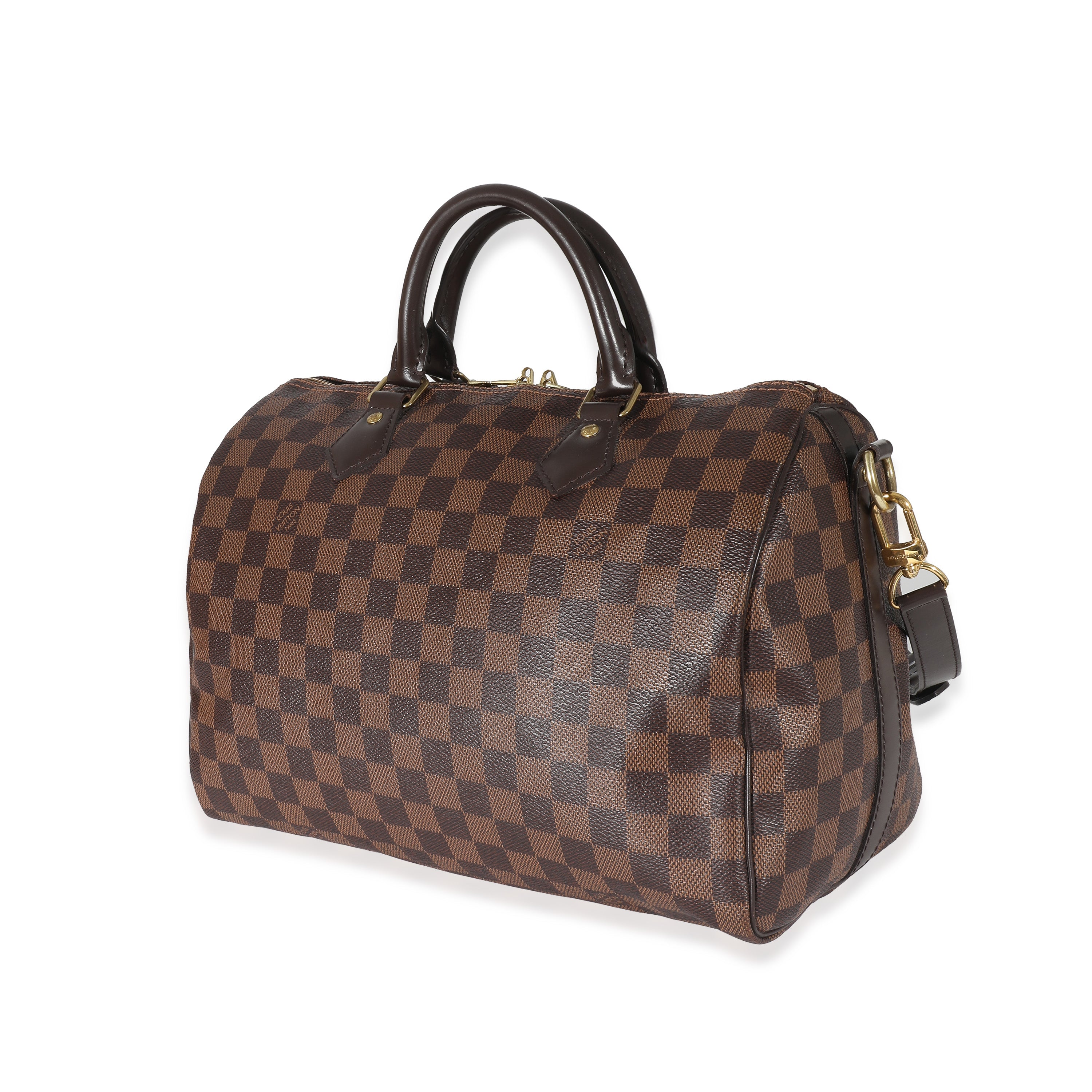 Louis Vuitton Louis Vuitton Damier Ebene Canvas Speedy Bandoulière 30