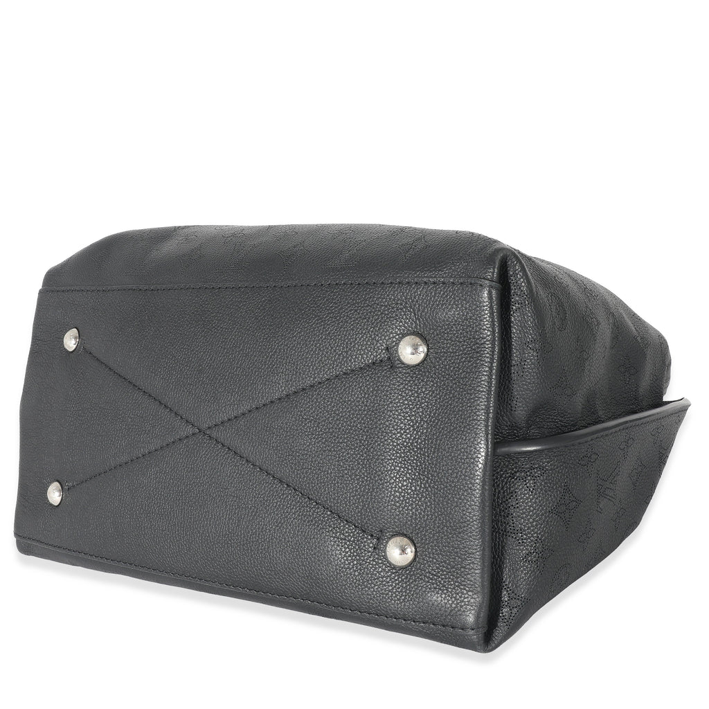 Louis Vuitton Louis Vuitton Black Monogram Mahina Carmel Hobo