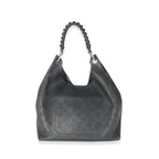 Louis Vuitton Louis Vuitton Black Monogram Mahina Carmel Hobo