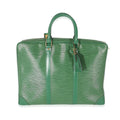 Louis Vuitton Louis Vuitton Green Epi Porte Documents Voyage