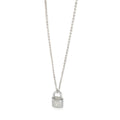 Louis Vuitton Lockit Pendant on Chain in Sterling Silver