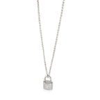 Louis Vuitton Lockit Pendant on Chain in Sterling Silver