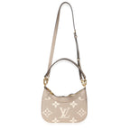 Louis Vuitton Louis Vuitton Tourterelle & Crème Empreinte Monogram Giant Bagatelle NM