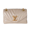 Louis Vuitton Louis Vuitton Taupe Calf Leather New Wave Chain MM