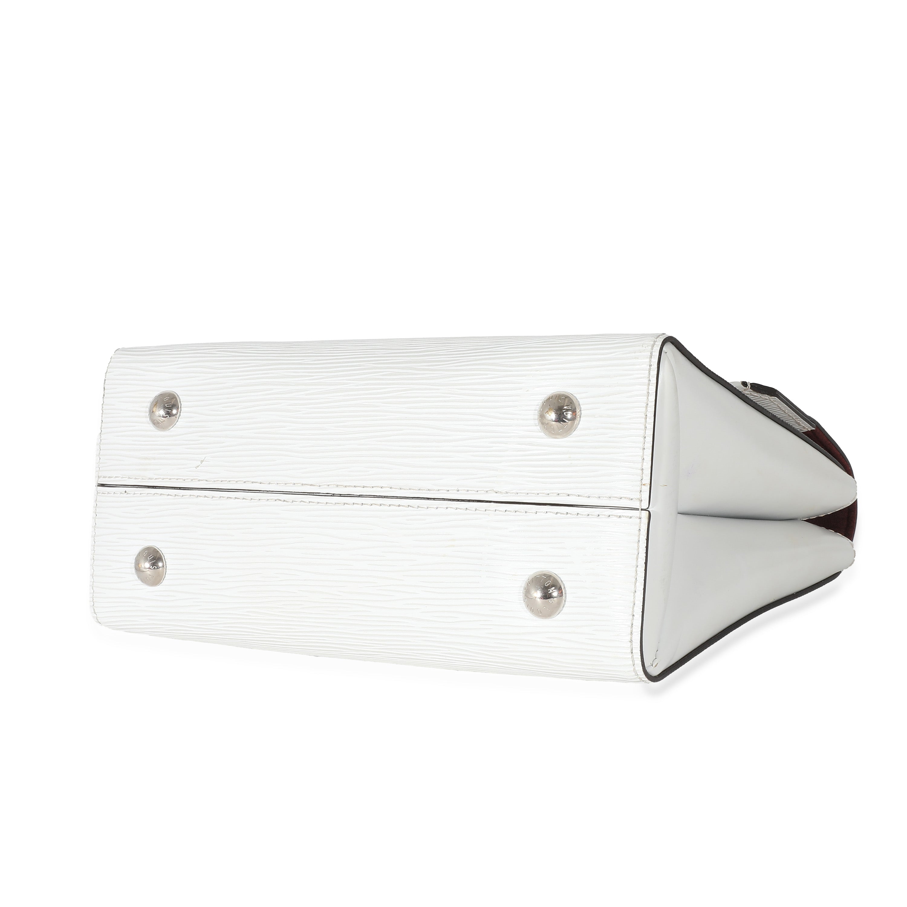 Louis Vuitton Louis Vuitton White Epi Grenelle PM