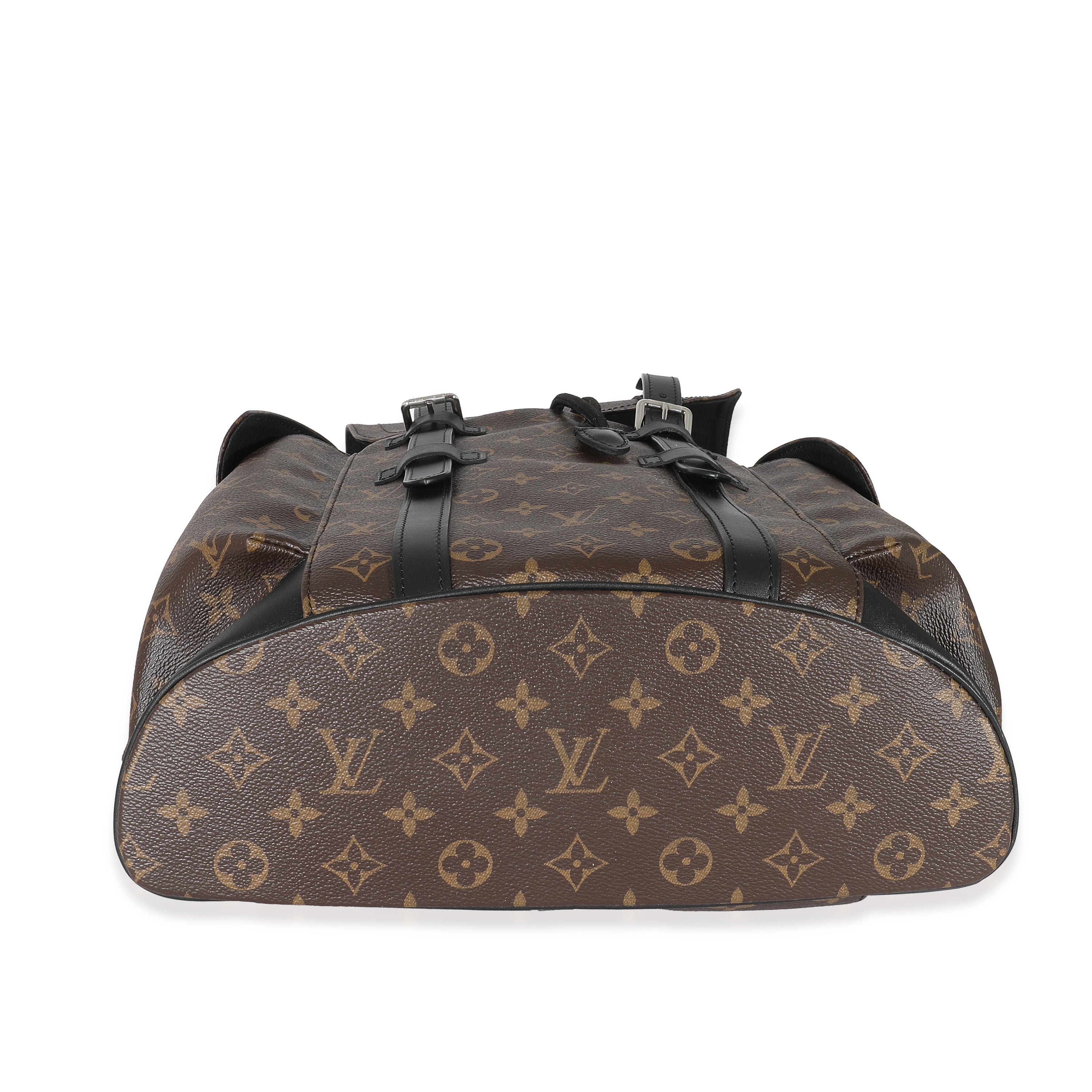 Louis Vuitton Louis Vuitton Monogram Macassar Christopher Backpack PM