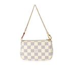 Louis Vuitton Louis Vuitton Damier Azur Canvas Mini Pochette Accessoires