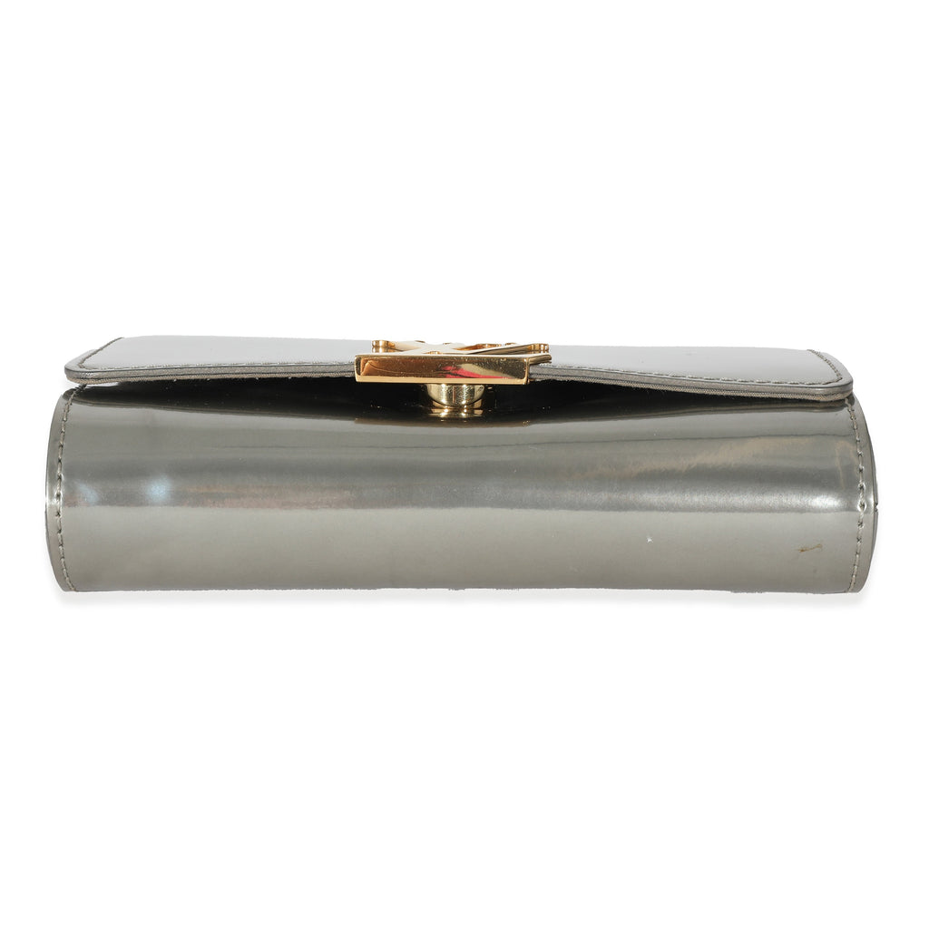 Louis Vuitton Louis Vuitton Silver Leather Louise PM