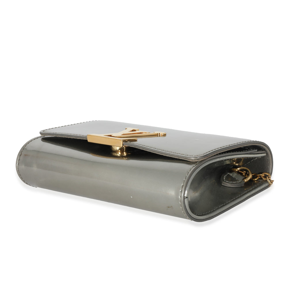 Louis Vuitton Louis Vuitton Silver Leather Louise PM