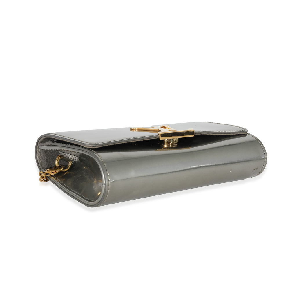 Louis Vuitton Louis Vuitton Silver Leather Louise PM