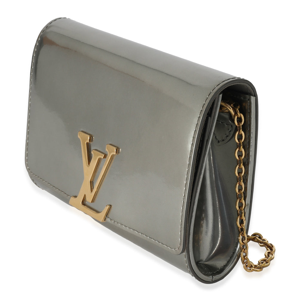 Louis Vuitton Louis Vuitton Silver Leather Louise PM