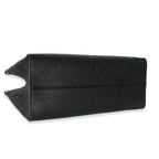Louis Vuitton Louis Vuitton Black Monogram Empreinte Giant Onthego MM 