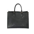 Louis Vuitton Louis Vuitton Black Monogram Empreinte Giant Onthego MM 