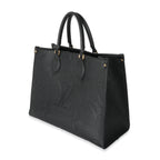 Louis Vuitton Louis Vuitton Black Monogram Empreinte Giant Onthego MM 