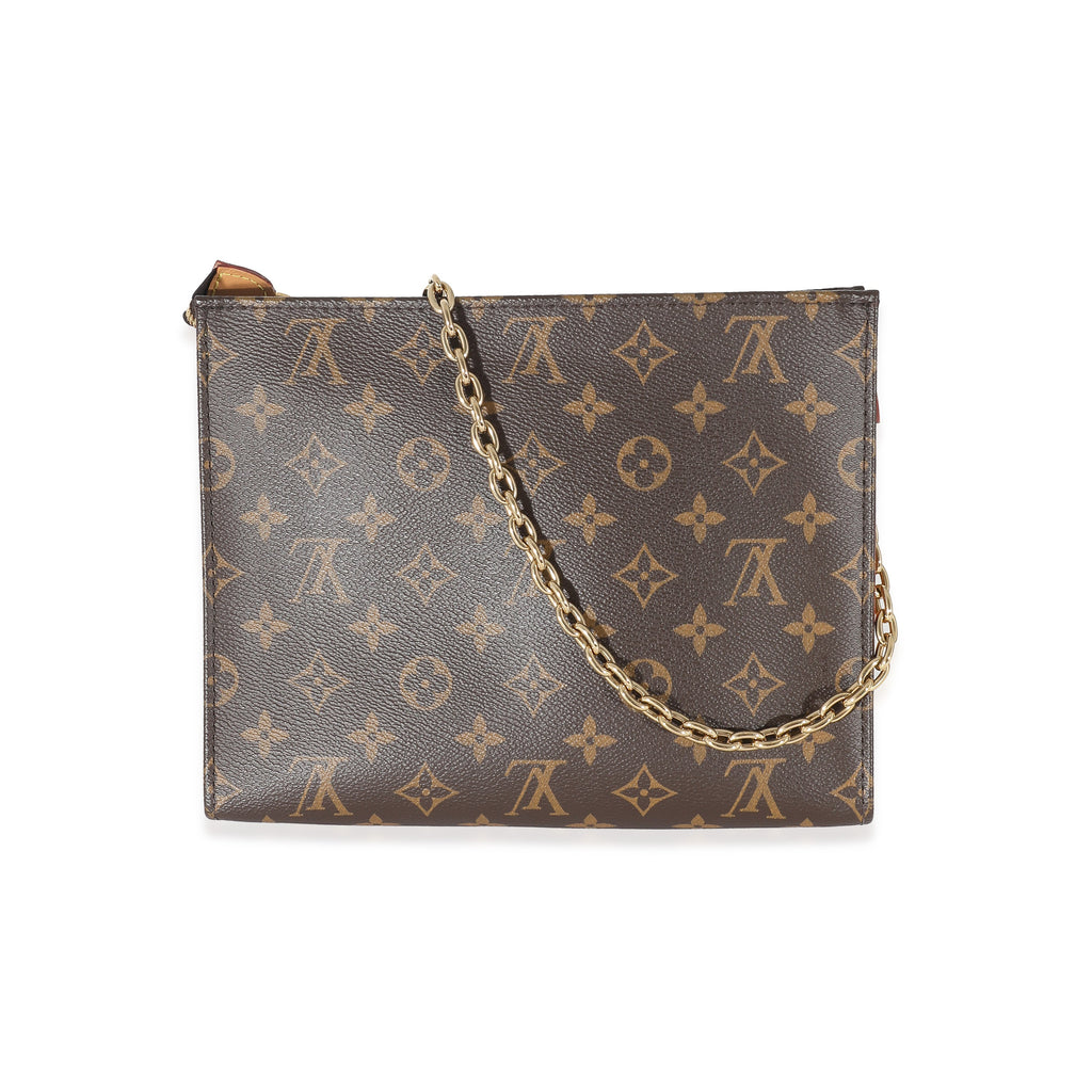 Louis Vuitton Louis Vuitton Monogram Canvas Toiletry Pouch On Chain