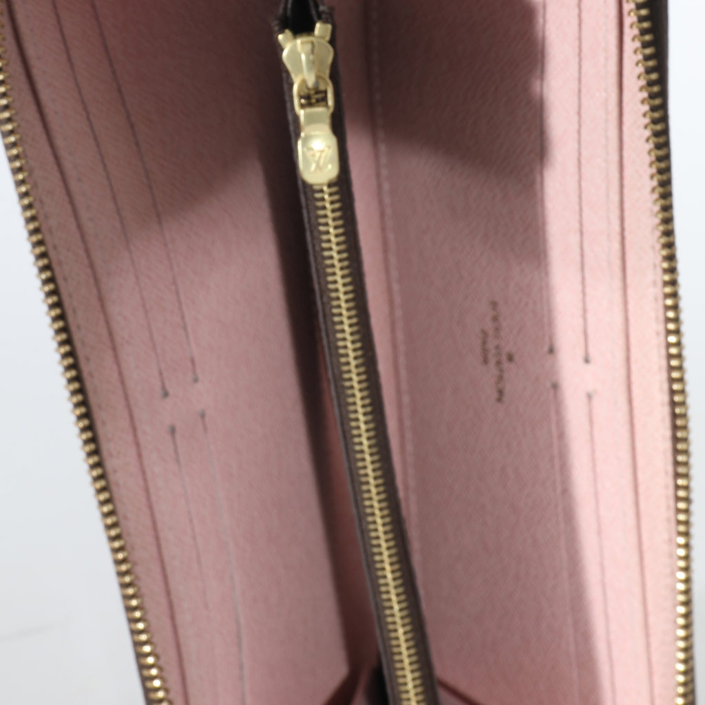 Louis Vuitton Louis Vuitton Damier Ebene Canvas Clemence Wallet