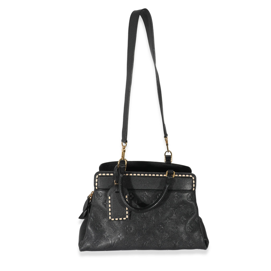 Louis Vuitton Louis Vuitton Black Monogram Empreinte Vosges MM