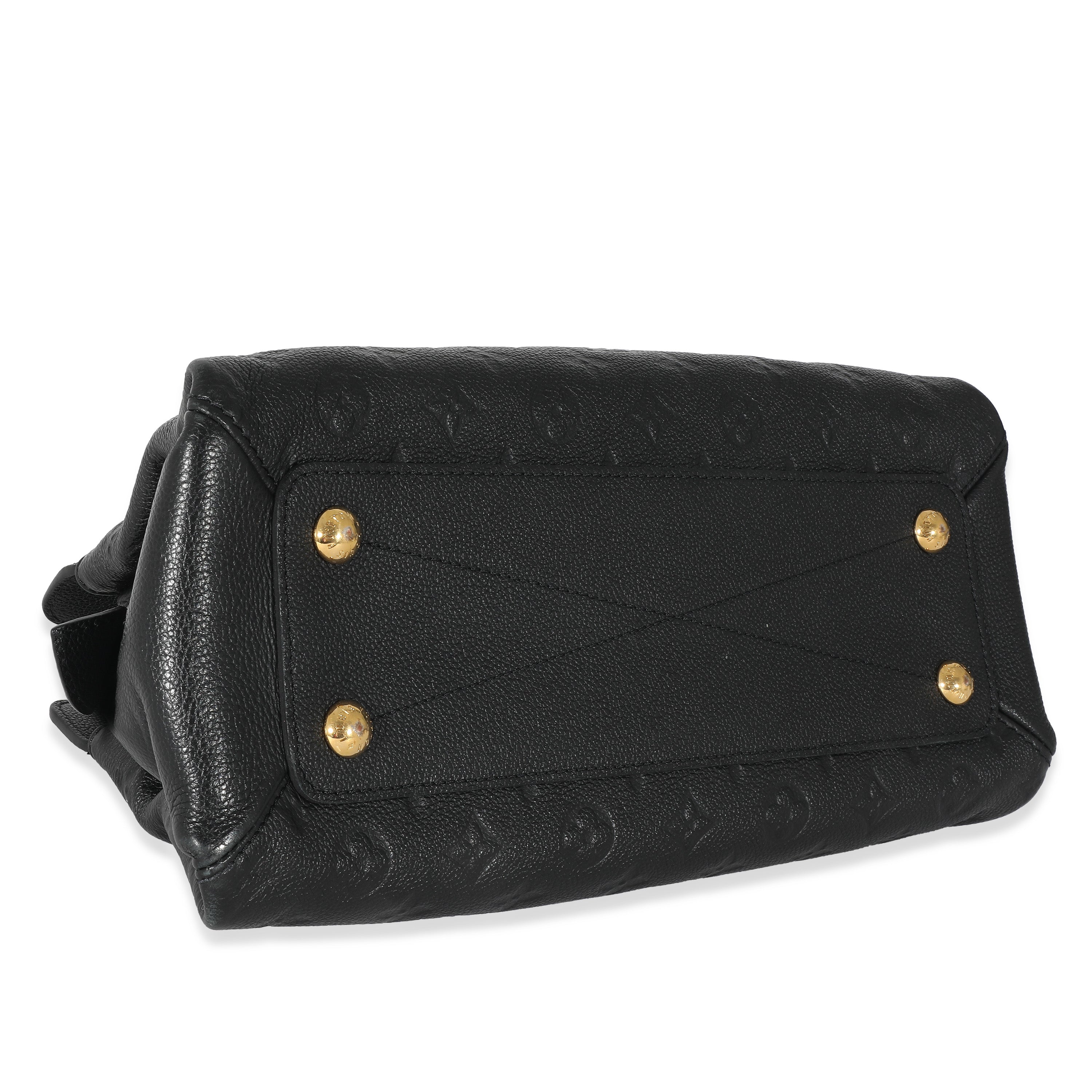 Louis Vuitton Louis Vuitton Black Monogram Empreinte Vosges MM