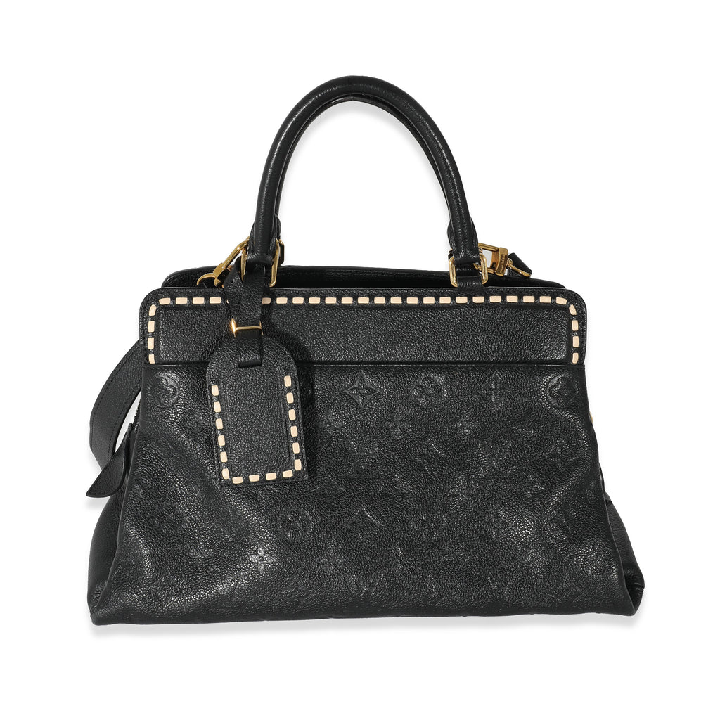 Louis Vuitton Louis Vuitton Black Monogram Empreinte Vosges MM