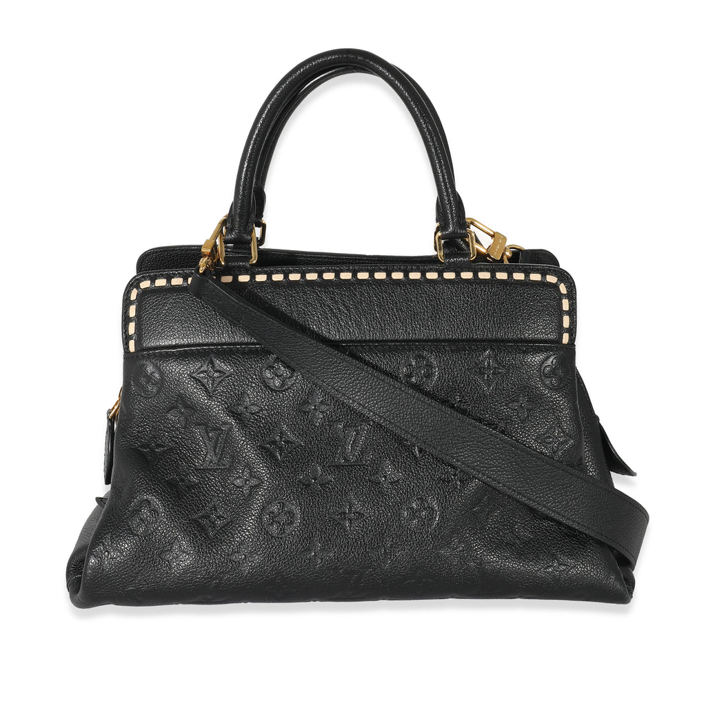Louis Vuitton Louis Vuitton Black Monogram Empreinte Vosges MM