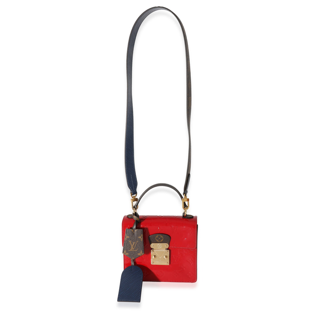 Louis Vuitton Louis Vuitton Scarlet Vernis Epi Monogram Canvas Spring Street