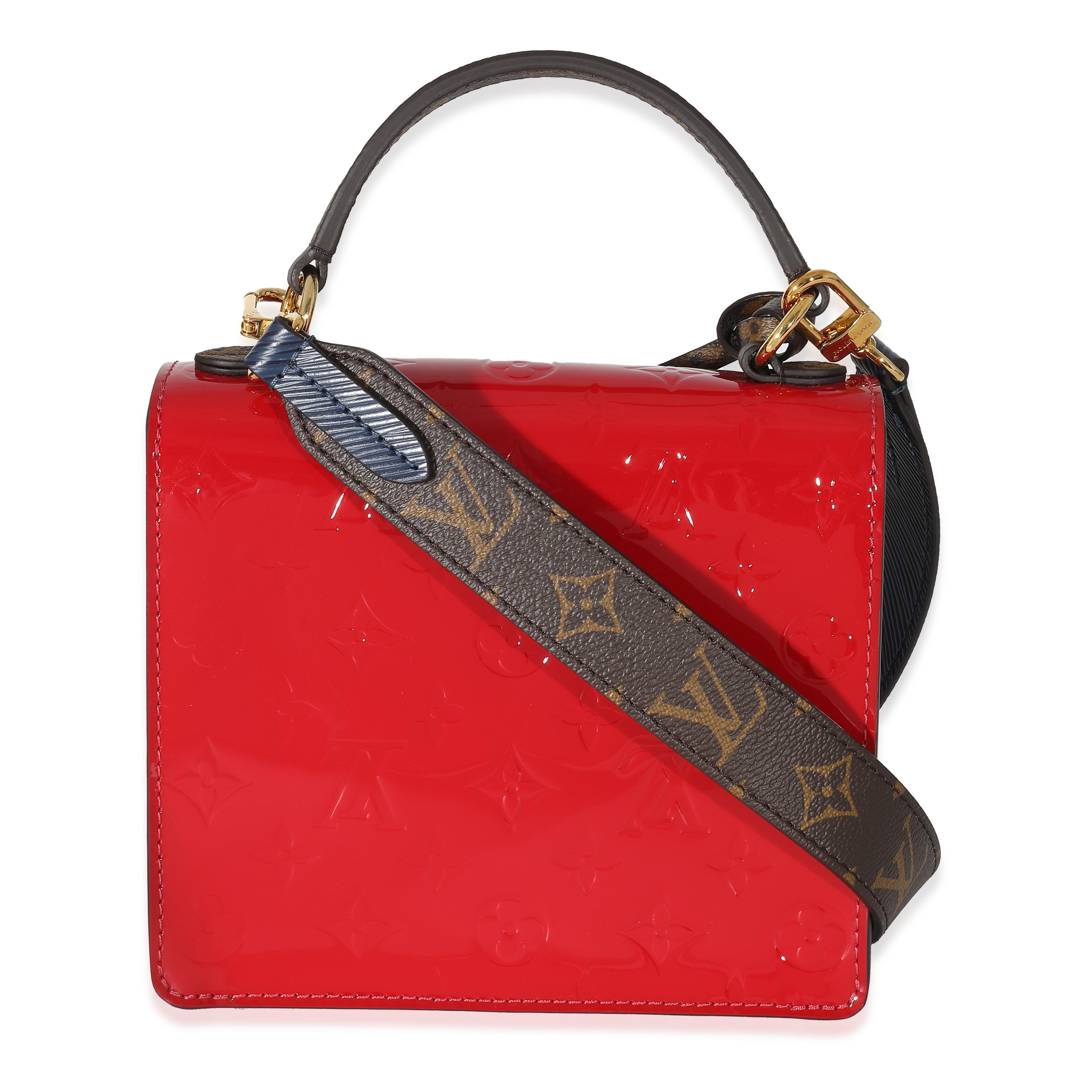 Louis Vuitton Louis Vuitton Scarlet Vernis Epi Monogram Canvas Spring Street