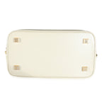 Louis Vuitton Louis Vuitton White Leather Suhali Lockit PM