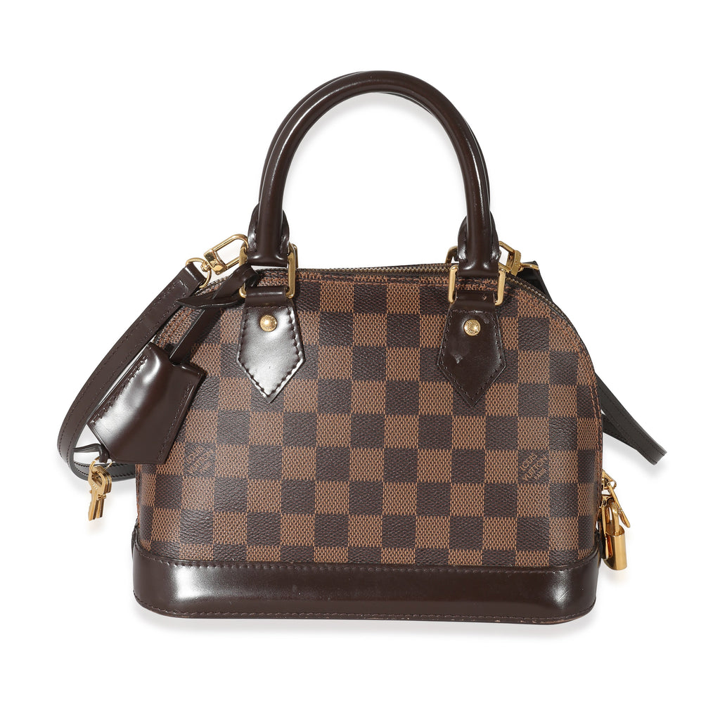 Louis Vuitton Louis Vuitton Damier Ebene Canvas Alma BB