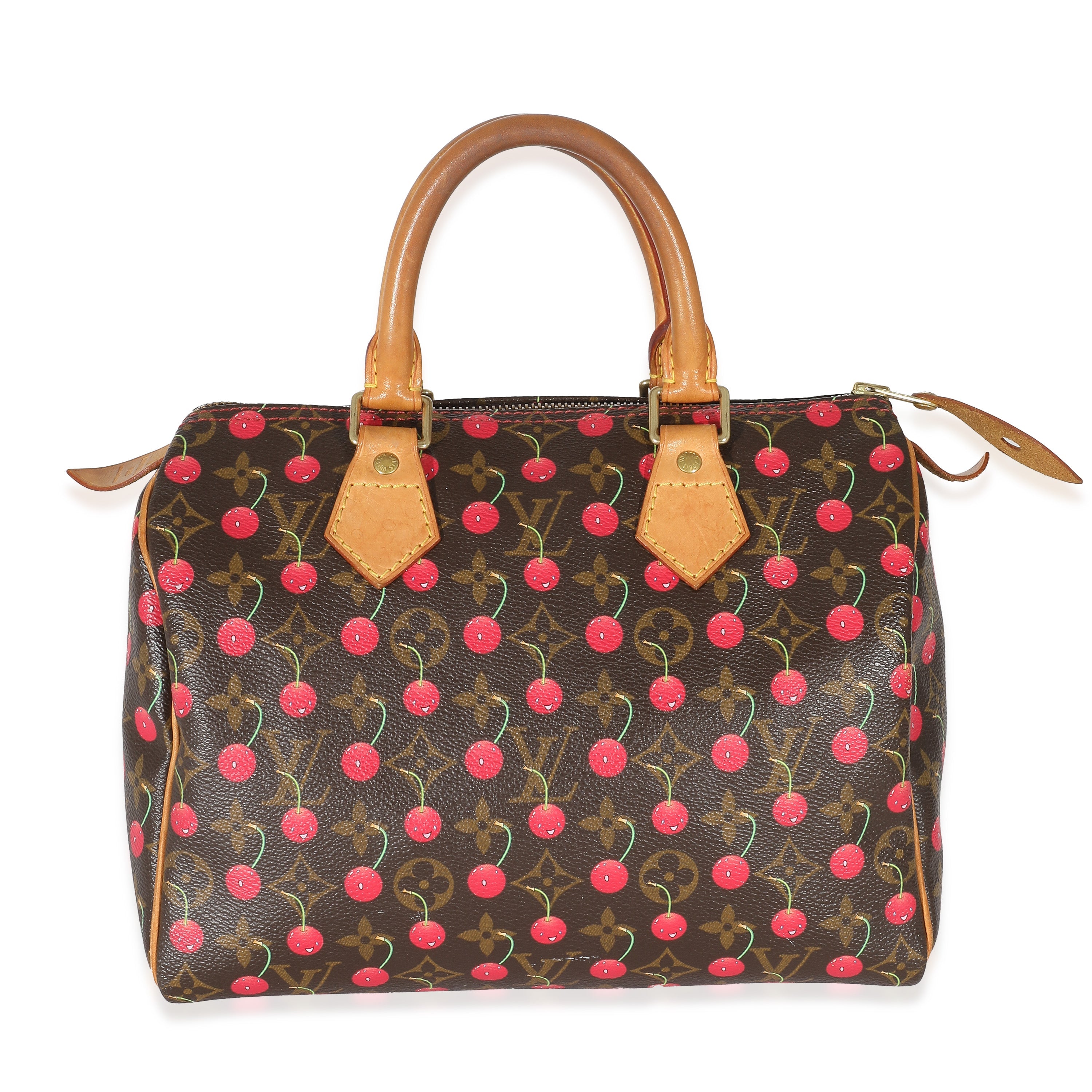 Louis Vuitton Louis Vuitton x Takashi Murakami Cerises Monogram Canvas Speedy 25