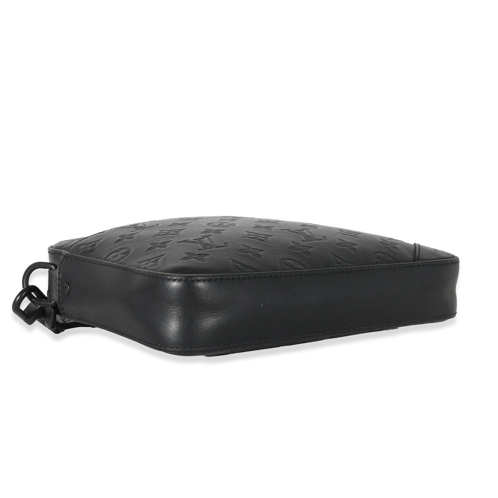 Louis Vuitton Black Monogram Shadow Duo Messenger
