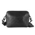 Louis Vuitton Black Monogram Shadow Duo Messenger
