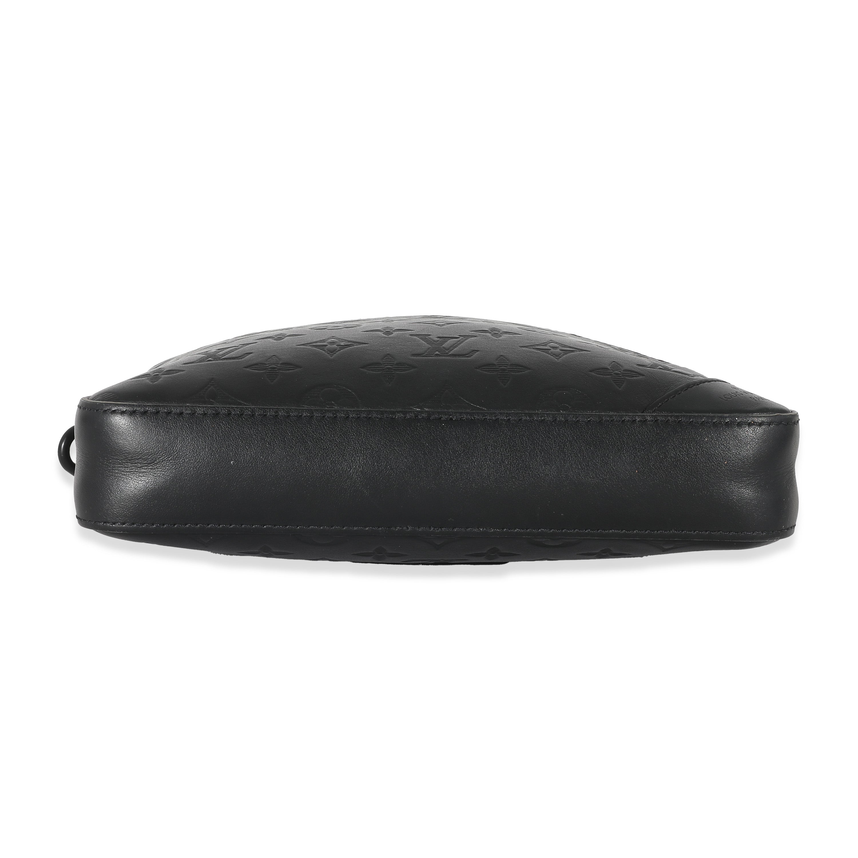 Louis Vuitton Black Monogram Shadow Duo Messenger
