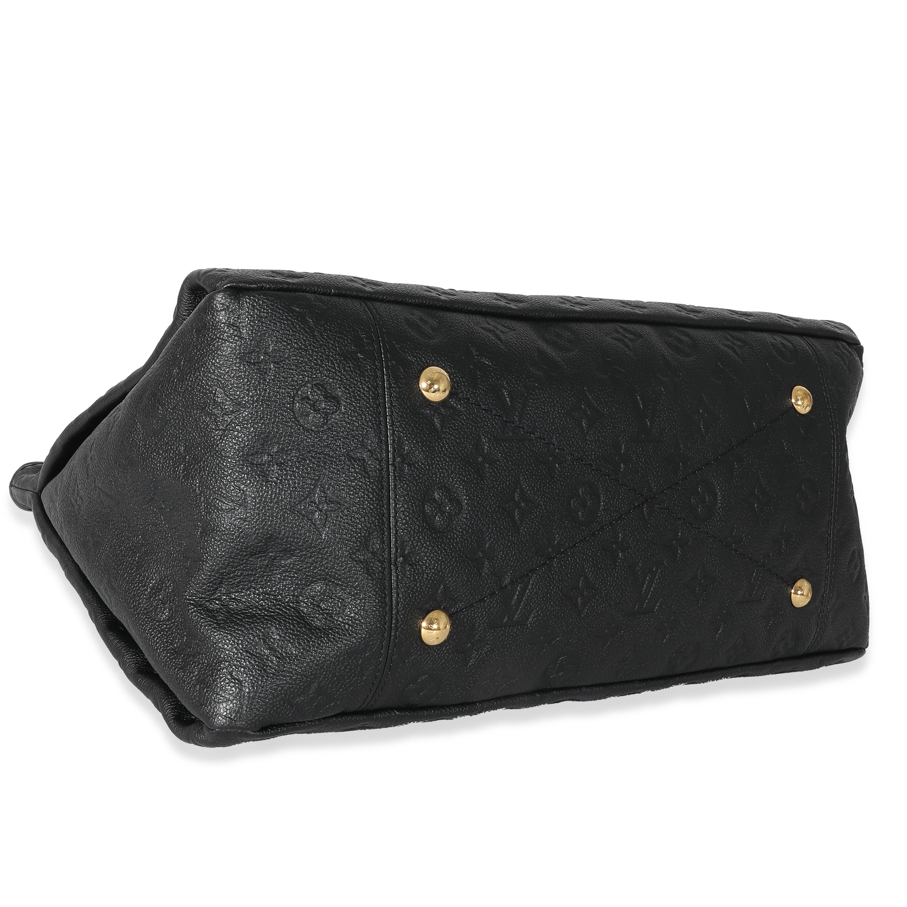 Louis Vuitton Louis Vuitton Black Monogram Empreinte Artsy MM