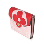 Louis Vuitton Rouge Rose Monogram Giant Canvas Zoé Wallet
