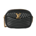 Louis Vuitton Louis Vuitton Black Calfskin New Wave Camera Bag