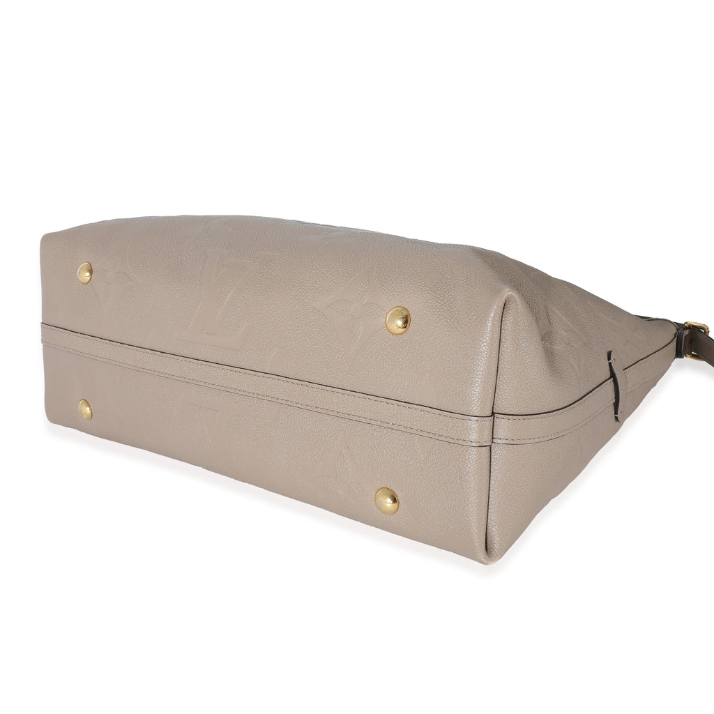 Louis Vuitton Louis Vuitton Turtledove Monogram Empreinte CarryAll MM