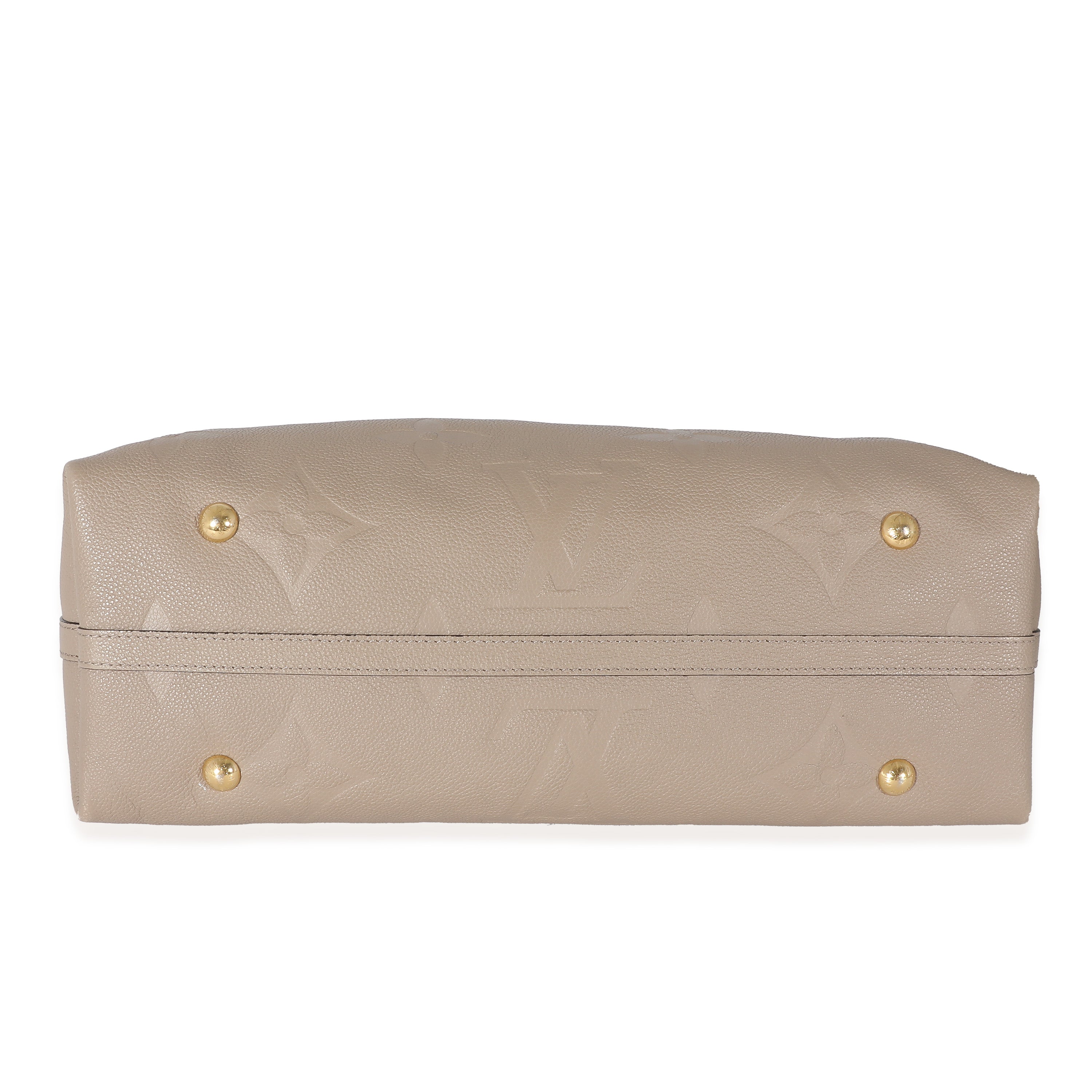 Louis Vuitton Louis Vuitton Turtledove Monogram Empreinte CarryAll MM