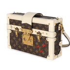 Louis Vuitton Louis Vuitton Creme Monogram Canvas Petite Malle