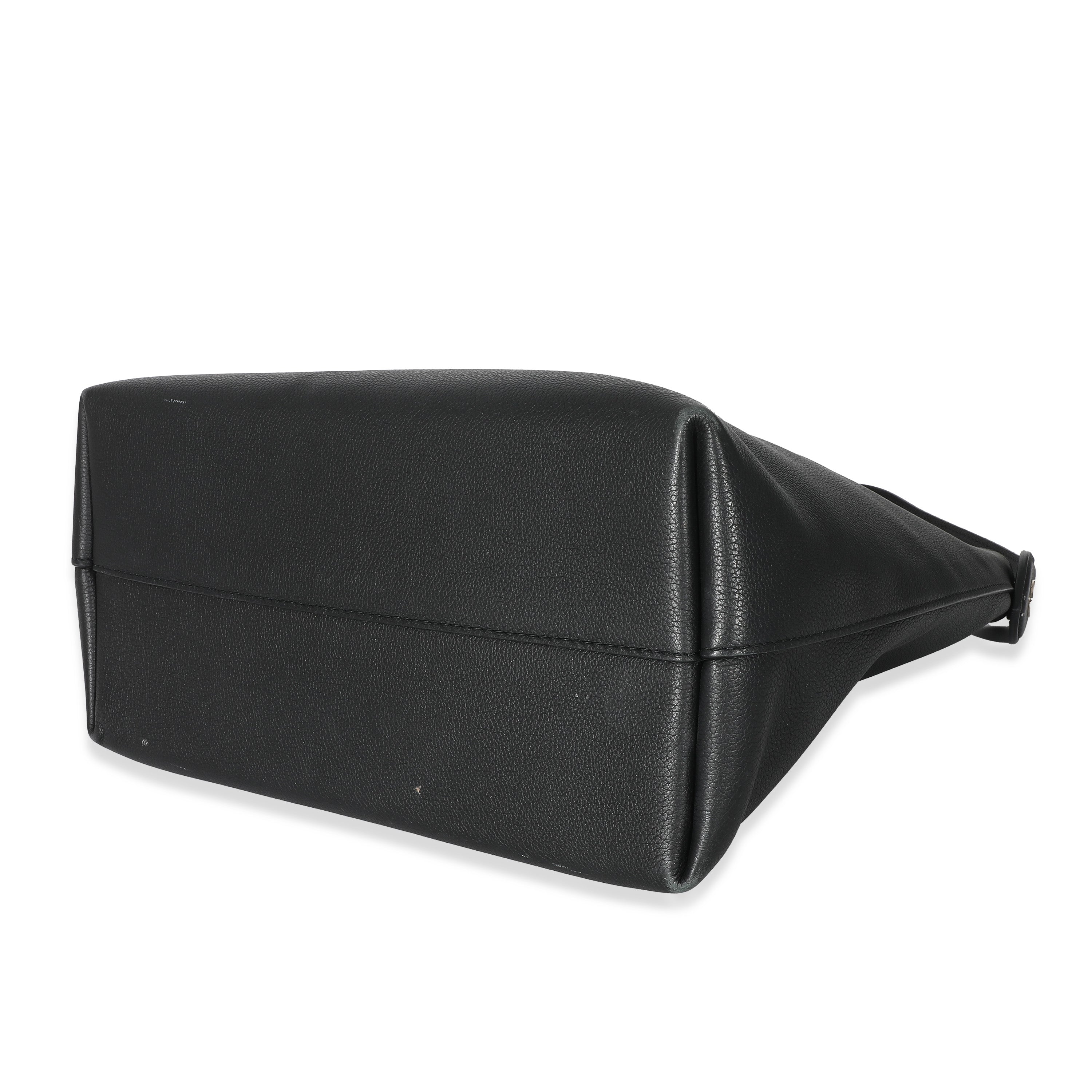 Louis Vuitton Black Calfskin Lockme Hobo