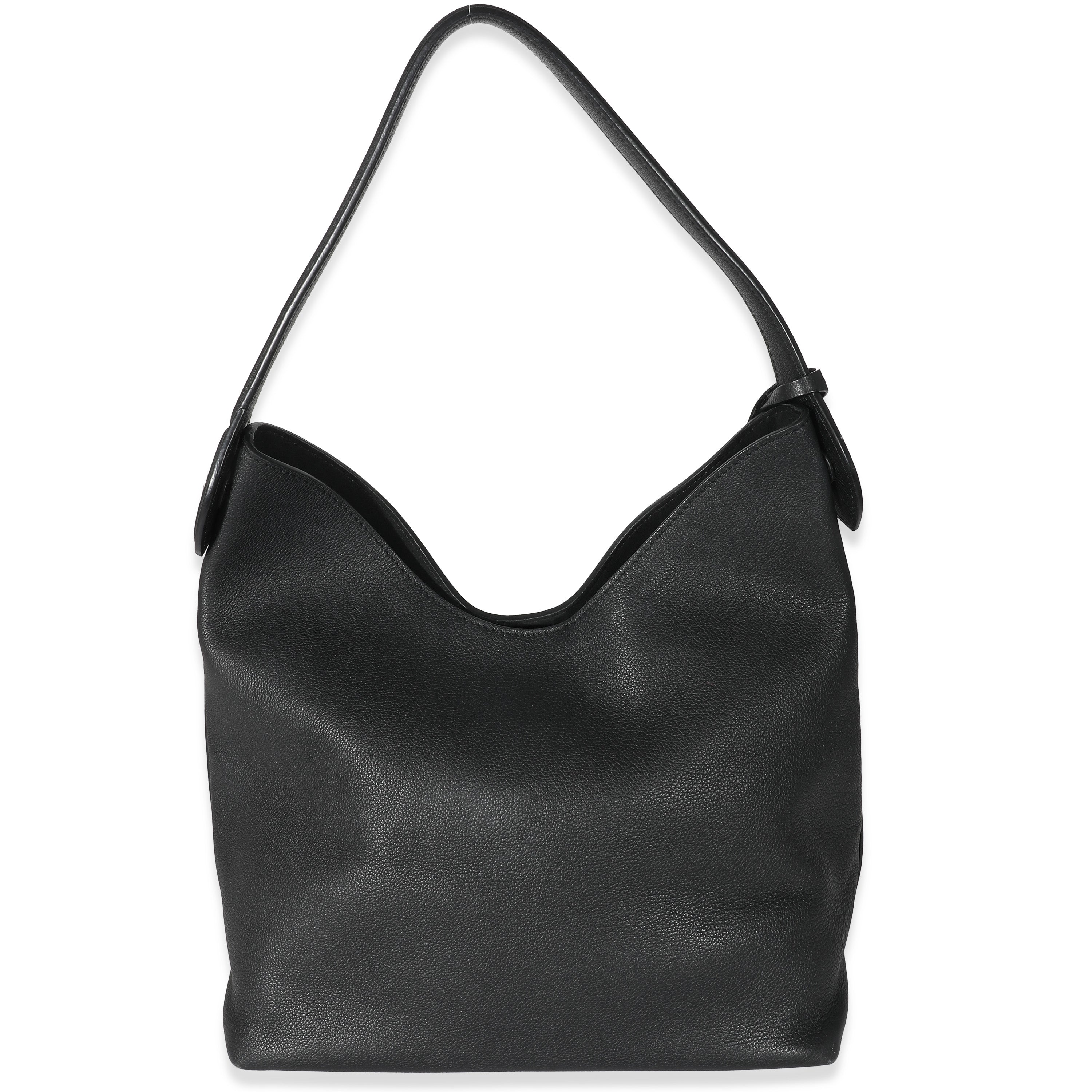 Louis Vuitton Black Calfskin Lockme Hobo