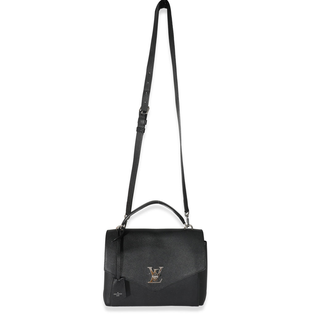 Louis Vuitton Louis Vuitton Black Calfskin MyLockMe Satchel