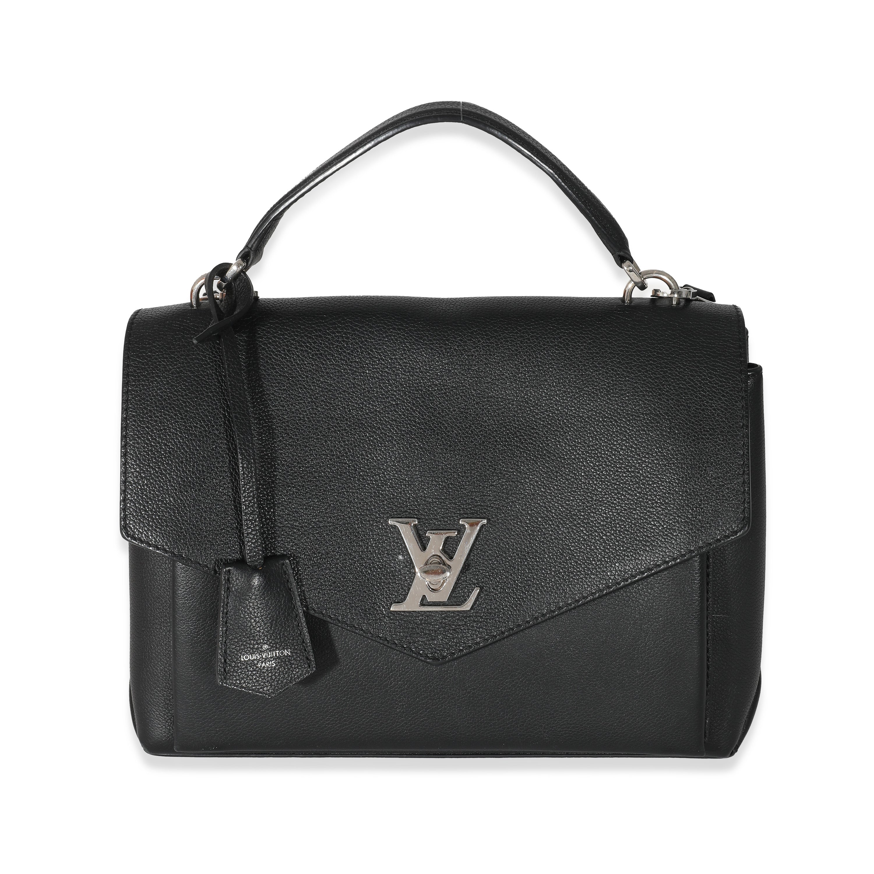 Louis Vuitton Louis Vuitton Black Calfskin MyLockMe Satchel