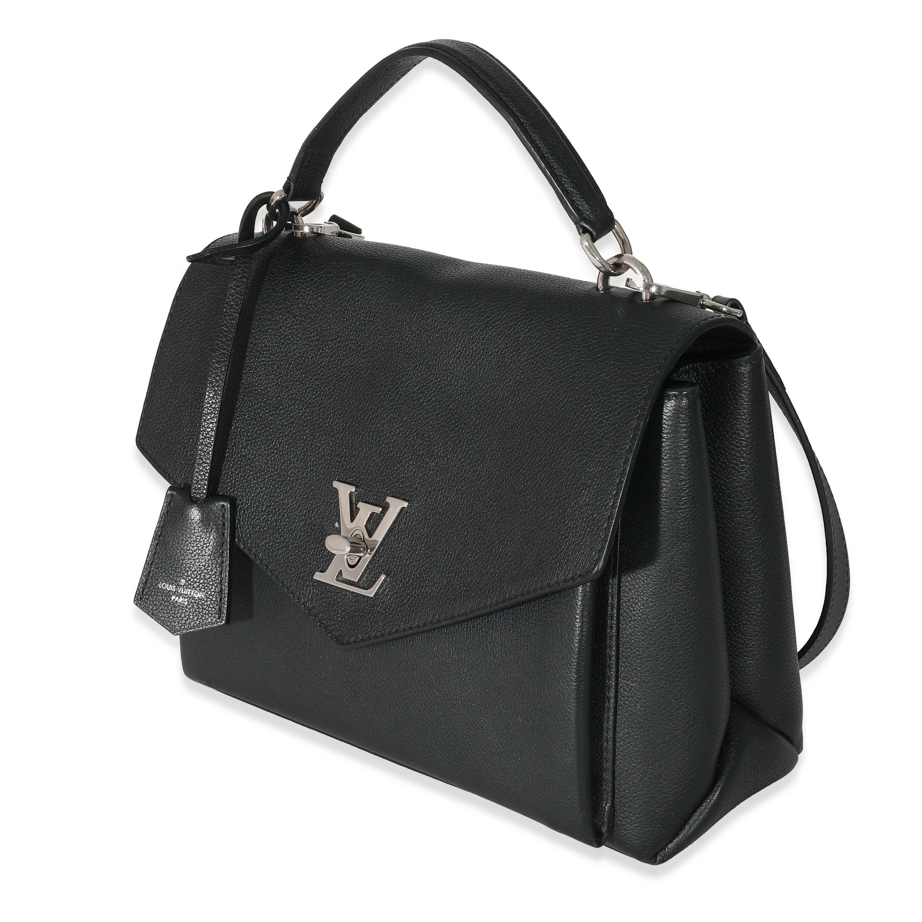 Louis Vuitton Louis Vuitton Black Calfskin MyLockMe Satchel