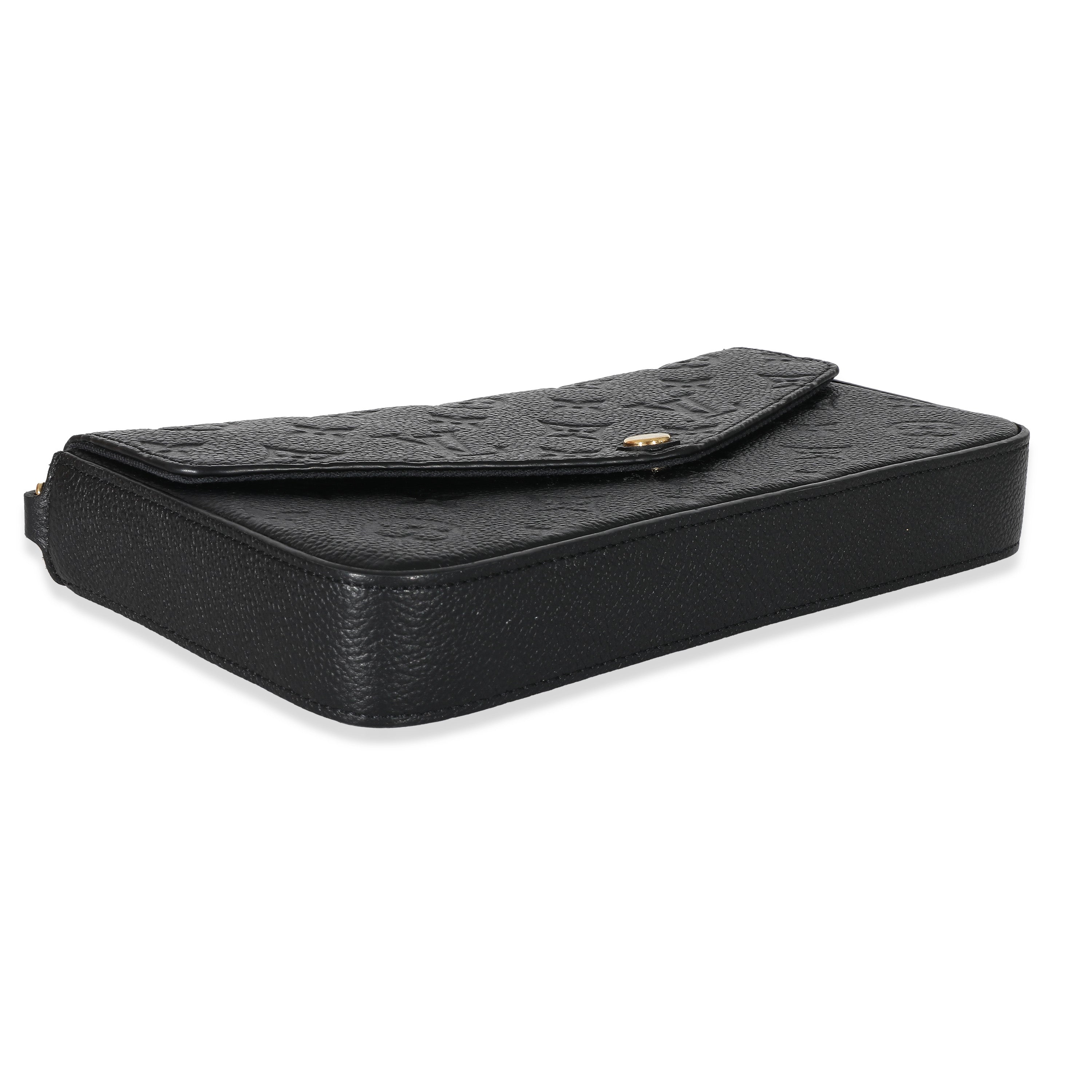 Louis Vuitton Louis Vuitton Black Monogram Empreinte Félicie Pochette