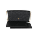 Louis Vuitton Louis Vuitton Black Monogram Empreinte Félicie Pochette