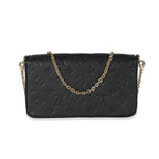 Louis Vuitton Louis Vuitton Black Monogram Empreinte Félicie Pochette
