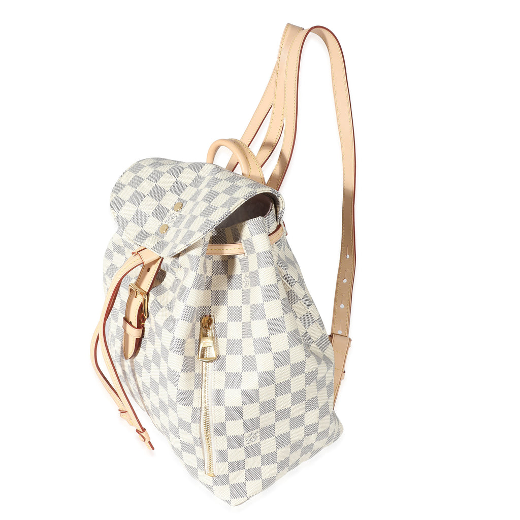 Louis Vuitton Louis Vuitton Damier Azur Canvas Sperone Backpack
