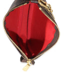 Louis Vuitton Louis Vuitton Damier Ebene Canvas Mini Pochette Accessoires